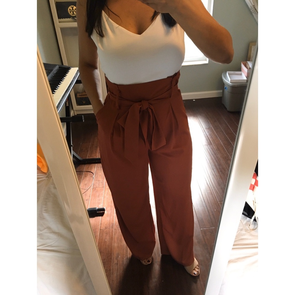 High waisted jumpsuit